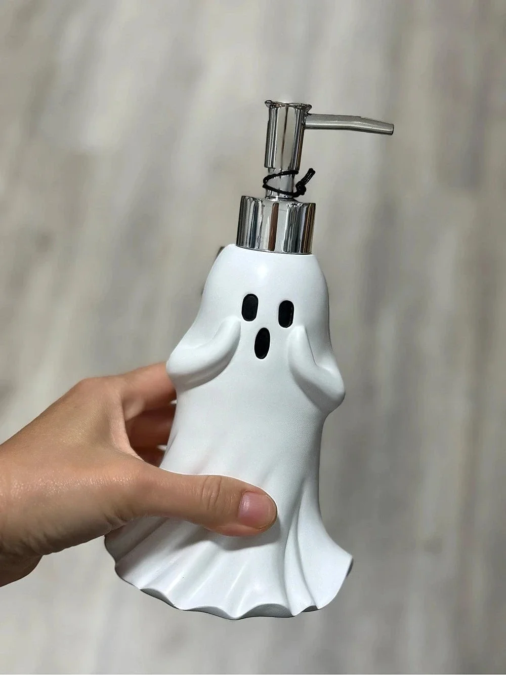 Hyde and EEK! Boutique Halloween Ghost Soap Pump White